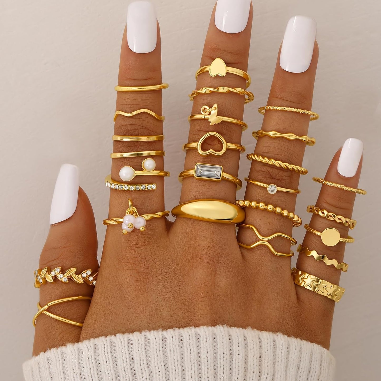 68-Piece Gold Jewelry Set