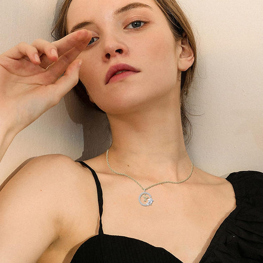 18K Gold Plated Hummingbird Pendant Necklace