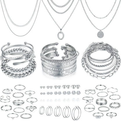 68-Piece Gold Jewelry Set