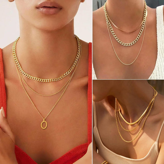 68-Piece Gold Jewelry Set