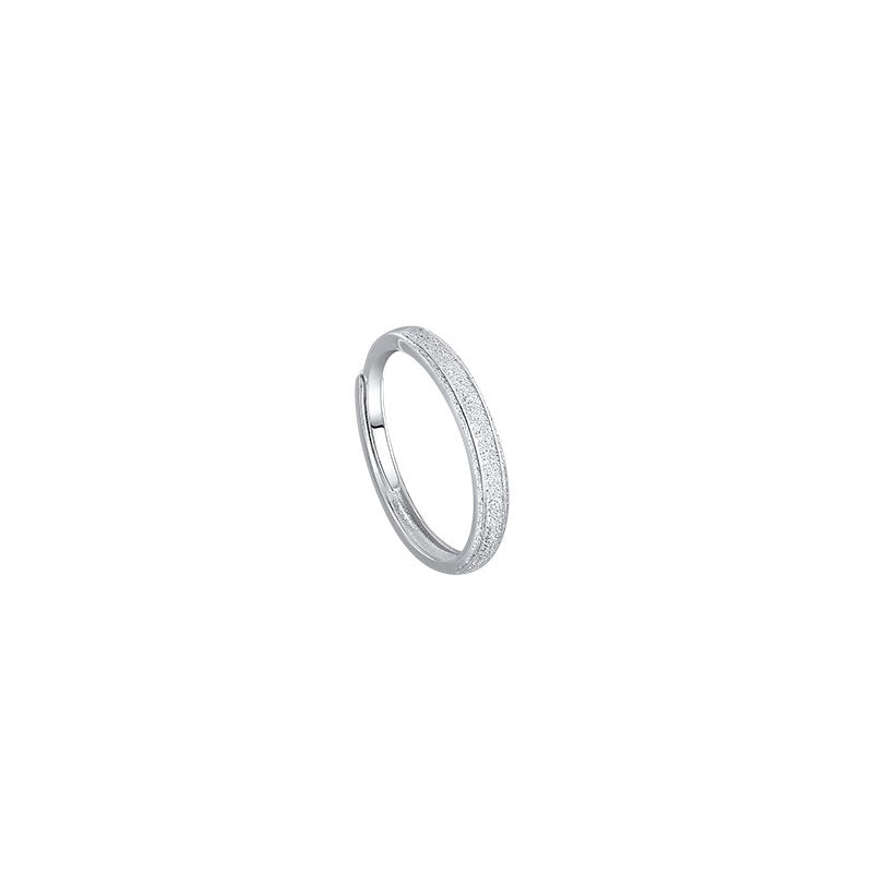 S999 Silver Couple Ring