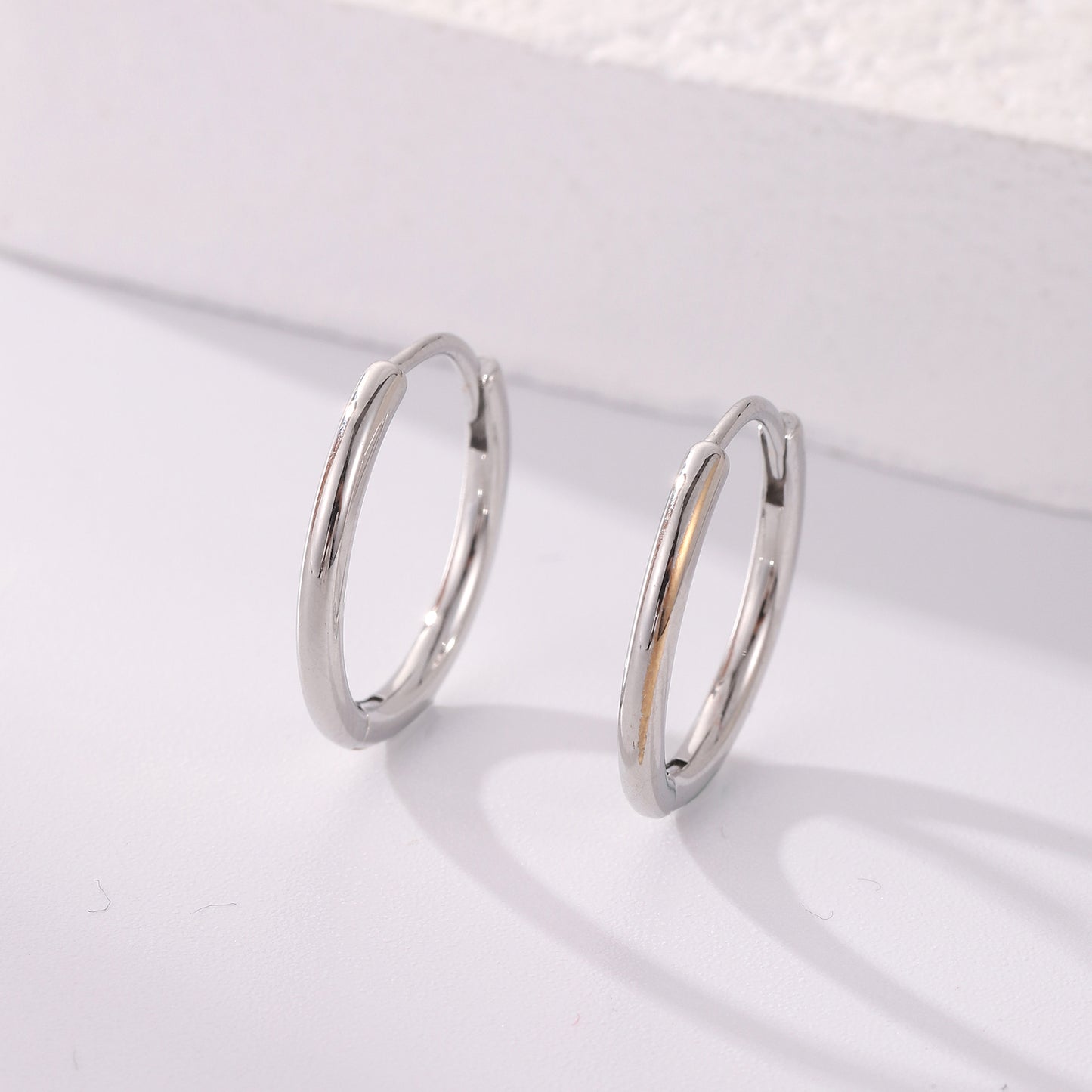3-Pair 925 Silver Post Earrings Set