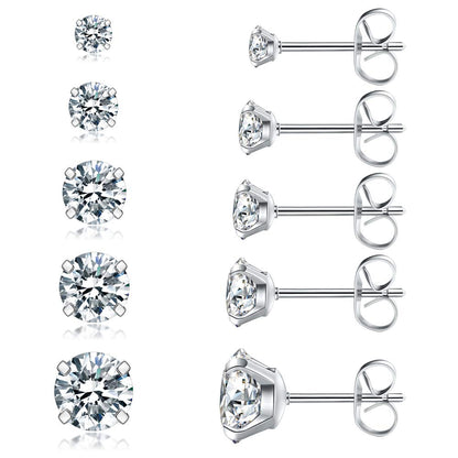 5-Pair Earrings Set