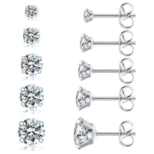 5-Pair Earrings Set