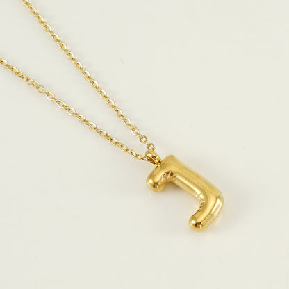 Hip Hop Letter Pendant Necklace