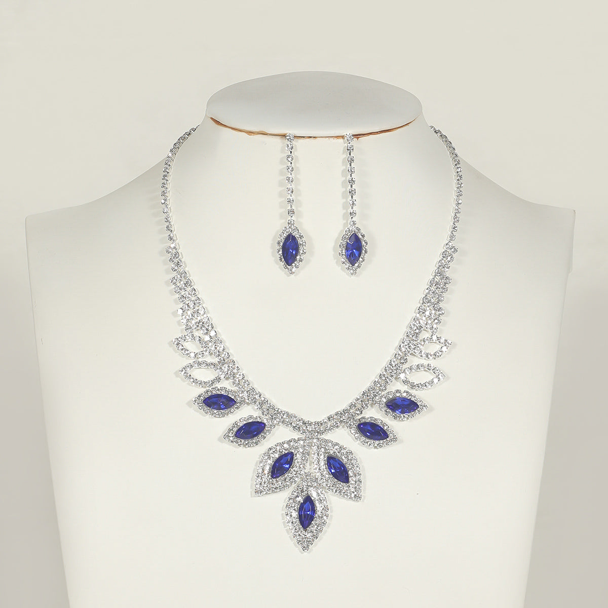 2-Piece Sapphire Jewelry Set