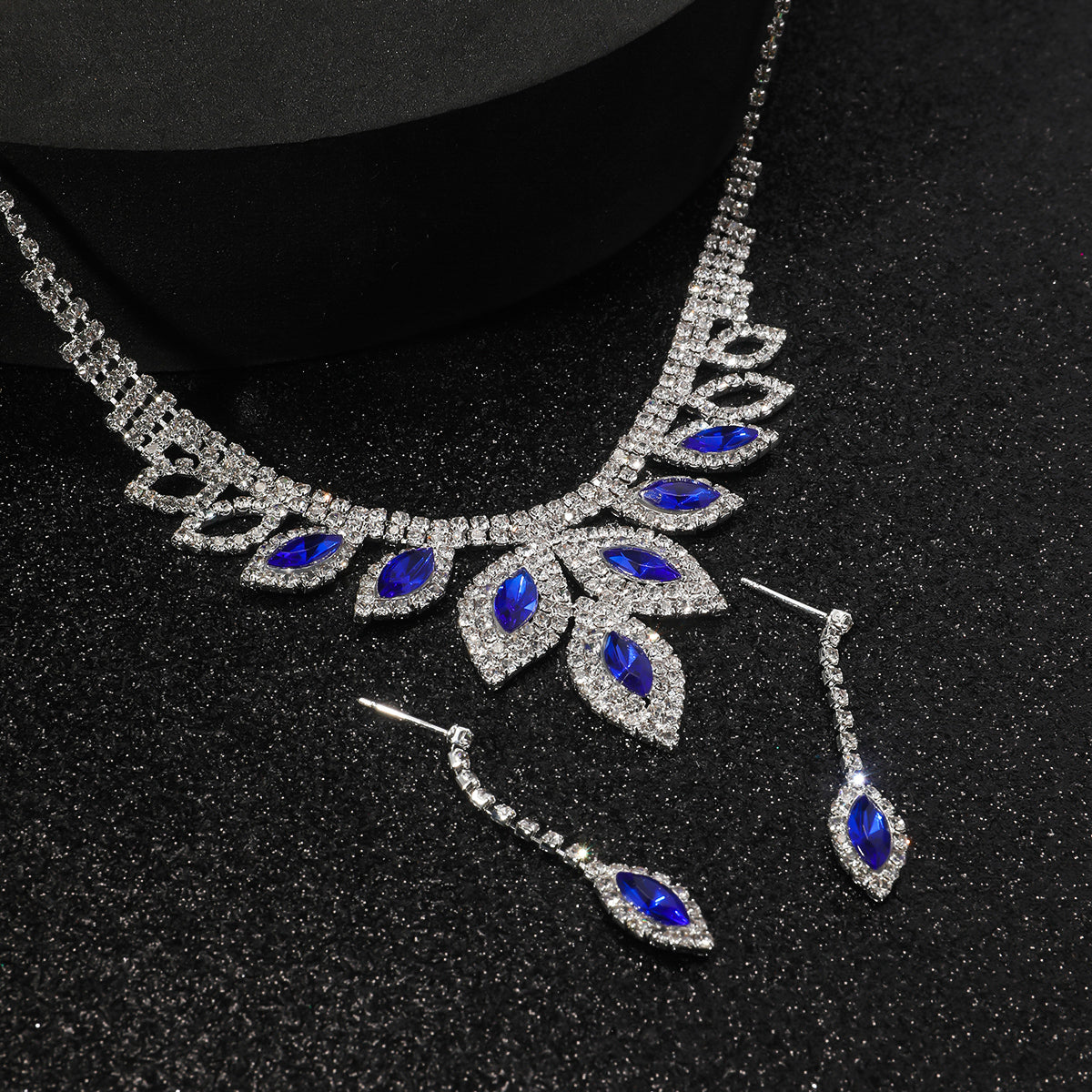 2-Piece Sapphire Jewelry Set