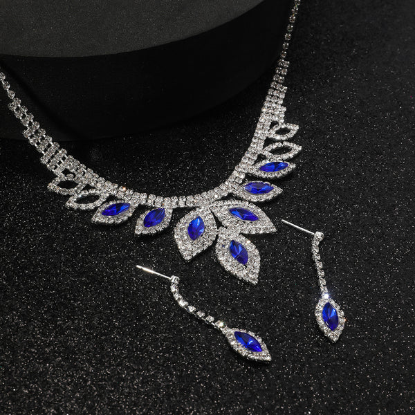 2-Piece Sapphire Jewelry Set