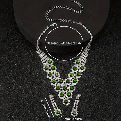2-Piece Greenstone Jewelry Set