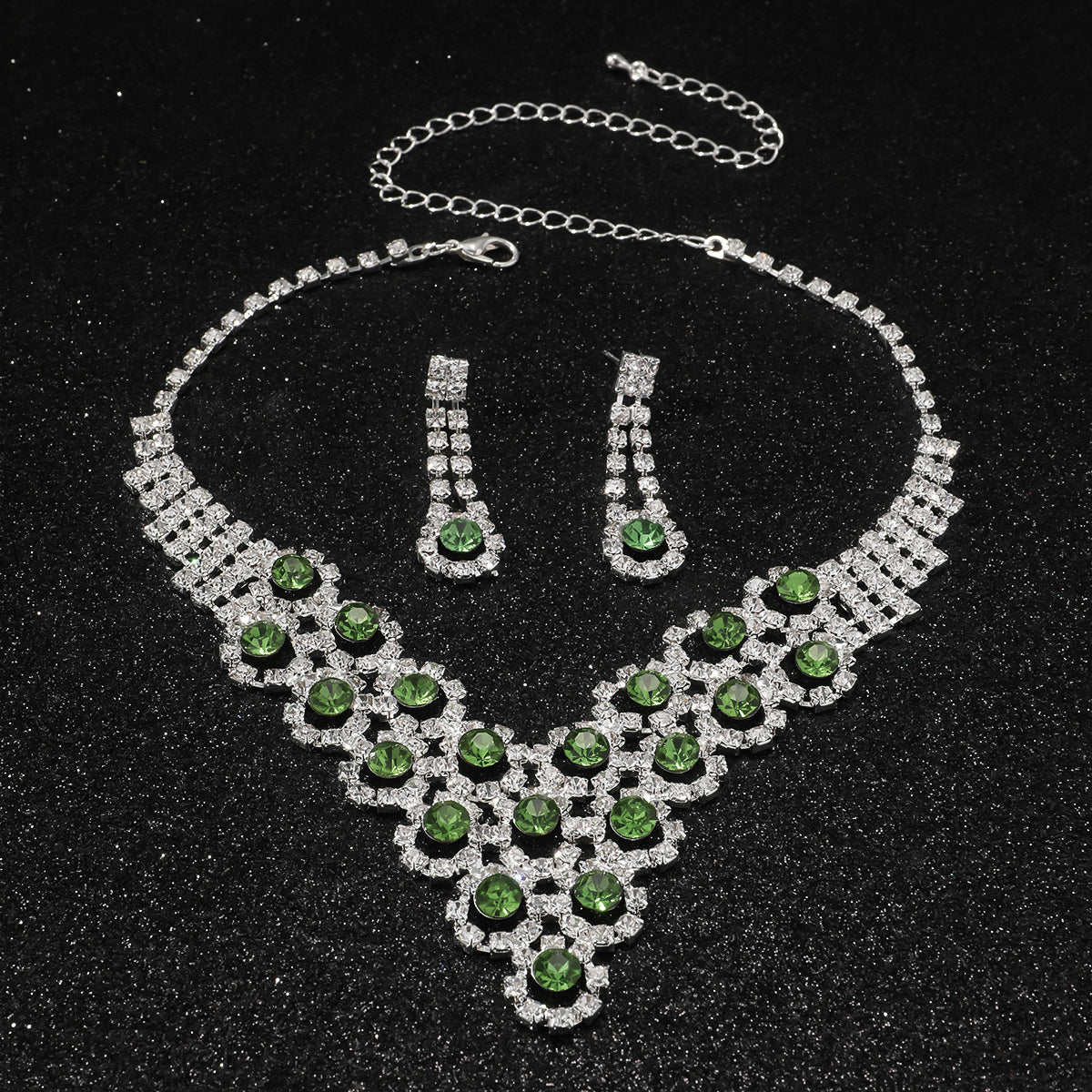 2-Piece Greenstone Jewelry Set
