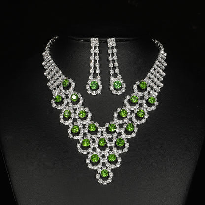 2-Piece Greenstone Jewelry Set