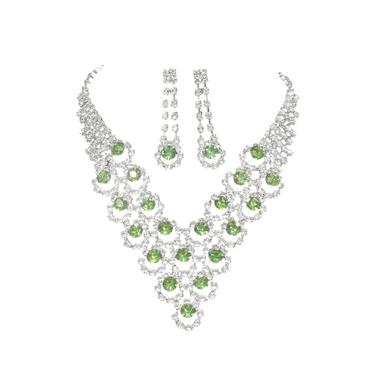 2-Piece Greenstone Jewelry Set