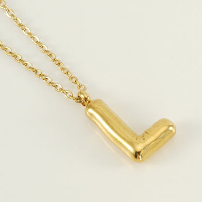 Hip Hop Letter Pendant Necklace