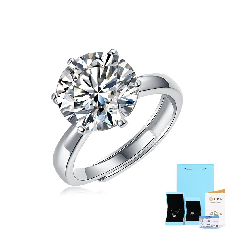 925 Silver Gold Ring