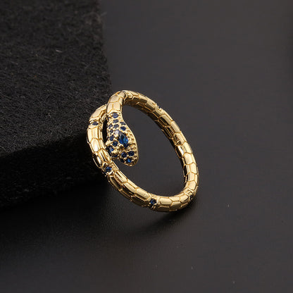 Green CZ Vintage Ring