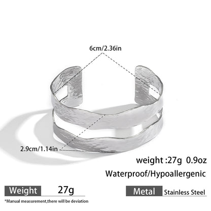 麦芽欧美不锈钢海洋风手镯海星海螺珊瑚花朵手环天然石镯子手饰品