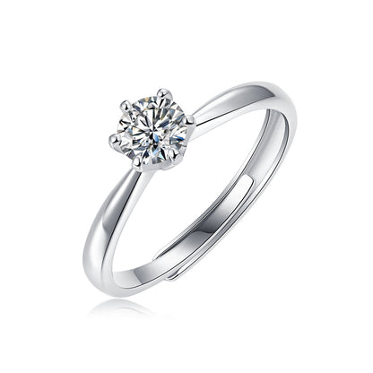 925 Silver Gold Ring