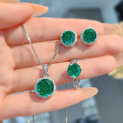 Flower Jewelry Set