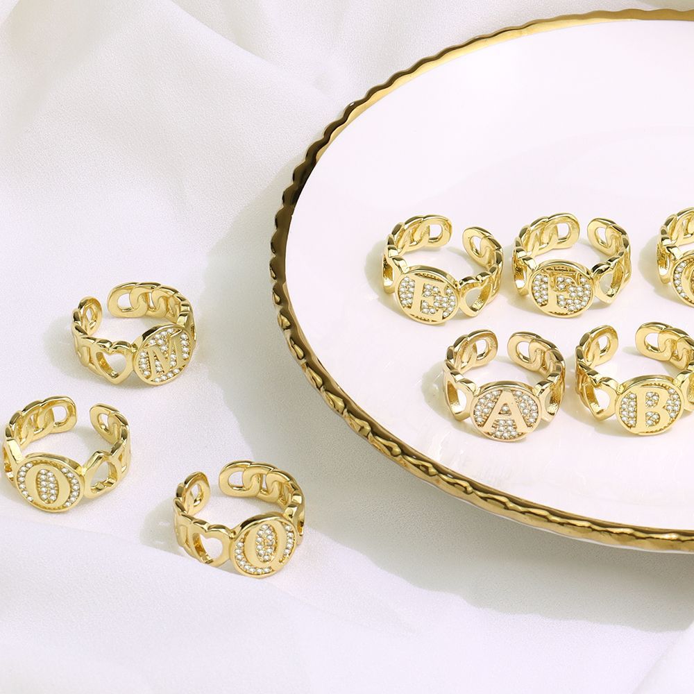 26-Letter Open Ring