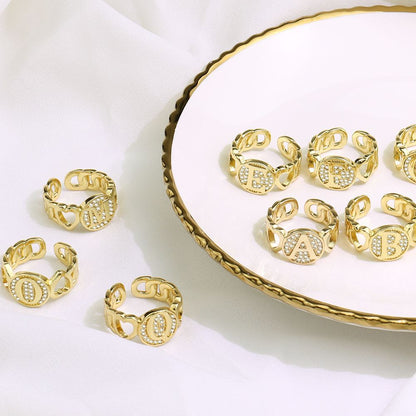 26-Letter Open Ring