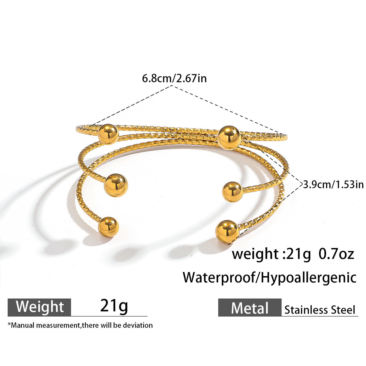 麦芽欧美不锈钢海洋风手镯海星海螺珊瑚花朵手环天然石镯子手饰品