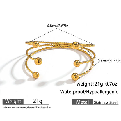 麦芽欧美不锈钢海洋风手镯海星海螺珊瑚花朵手环天然石镯子手饰品