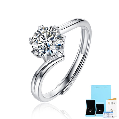 925 Silver Gold Ring