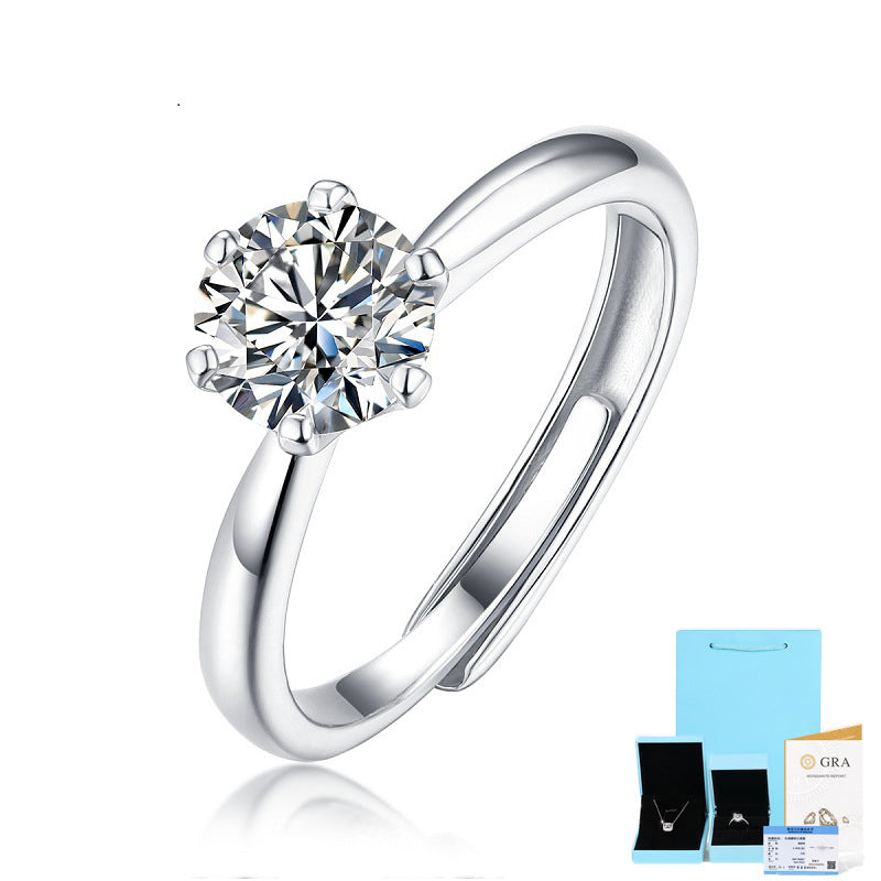 925 Silver Gold Ring