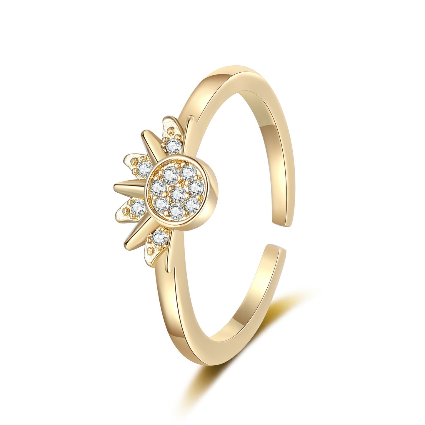 Sun Moon Couple Ring