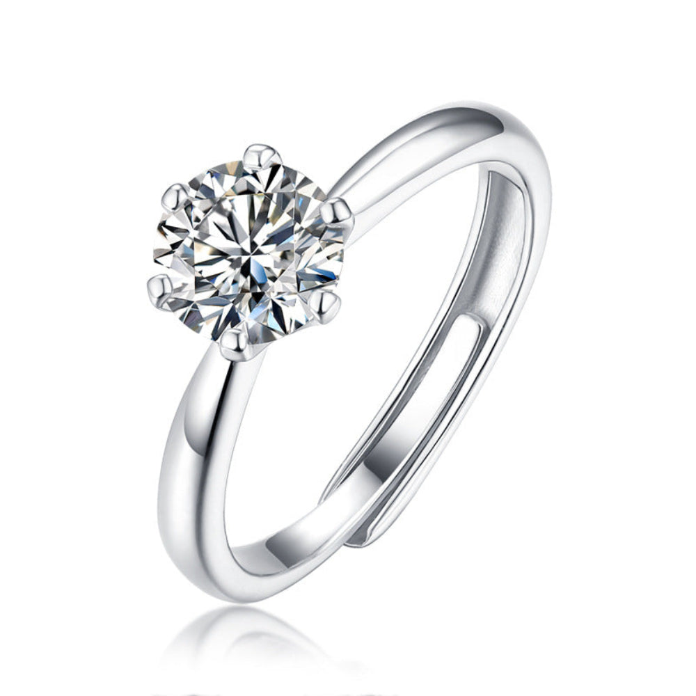 925 Silver Gold Ring