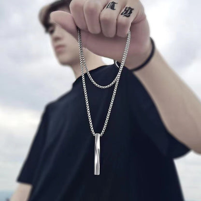 Titanium Steel Pendant Necklace