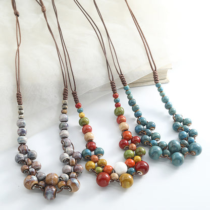Colorful Boho Vintage Necklace