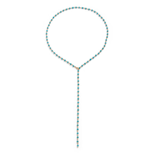 Crystal Tassel Choker Necklace