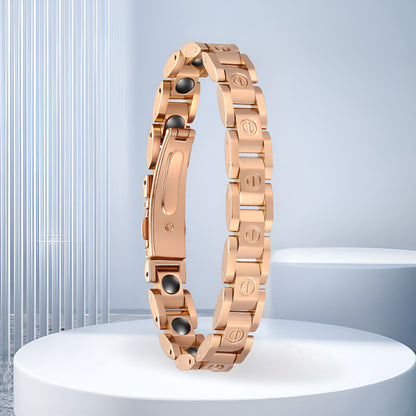 Titanium Steel Rose Gold Bracelet