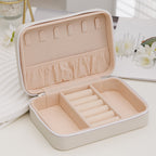 Leather Jewelry Organizer Case