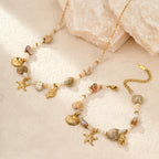 Stainless Steel Boho Jewelry Set