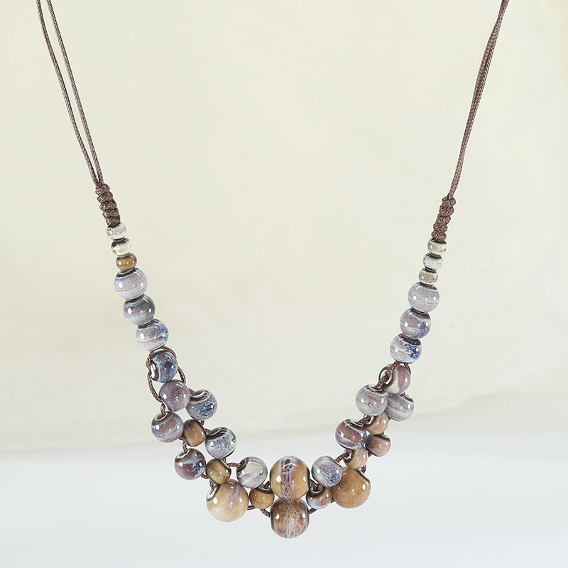 Colorful Boho Vintage Necklace