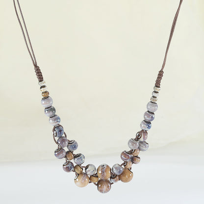 Colorful Boho Vintage Necklace