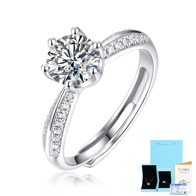 925 Silver Gold Ring