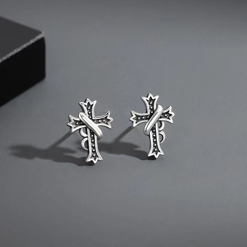 Cross Stud Earrings