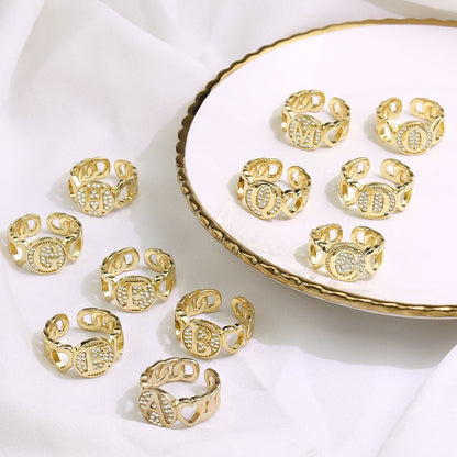26-Letter Open Ring