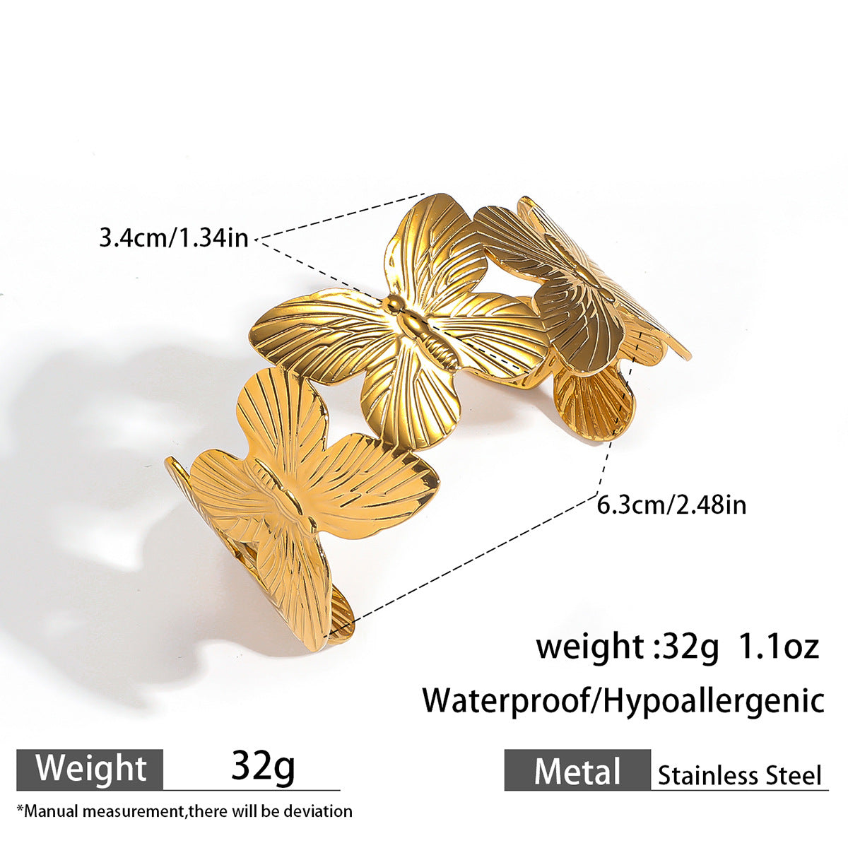 麦芽欧美不锈钢海洋风手镯海星海螺珊瑚花朵手环天然石镯子手饰品