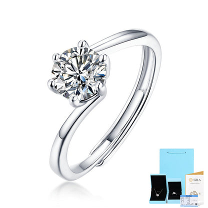 925 Silver Gold Ring