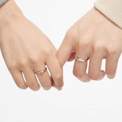925 Sterling Silver Couple Ring