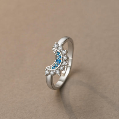 Women's Fashion Retro Sun Moon Stacked Necklace