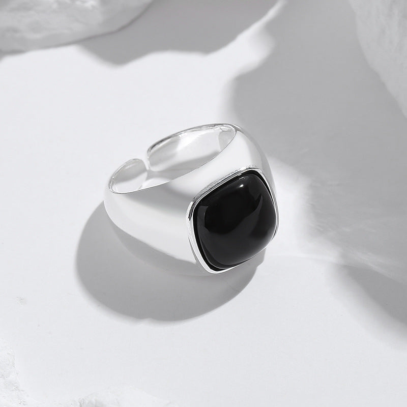 S925 Tea Crystal Ring