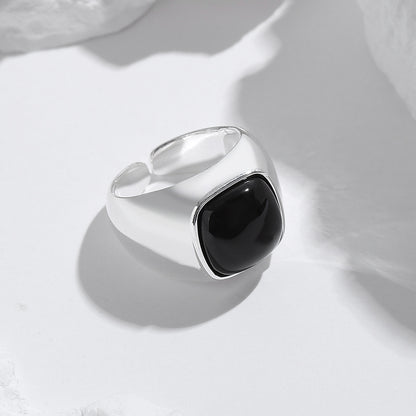 S925 Tea Crystal Ring