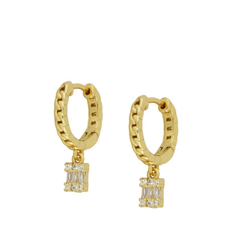 Trendy Cubic Zirconia Diamond Drop Earrings for Women – Sparkling INS Style Dangle Earrings