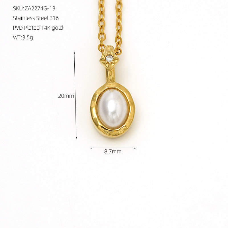 12 Zodiac Stone Necklace