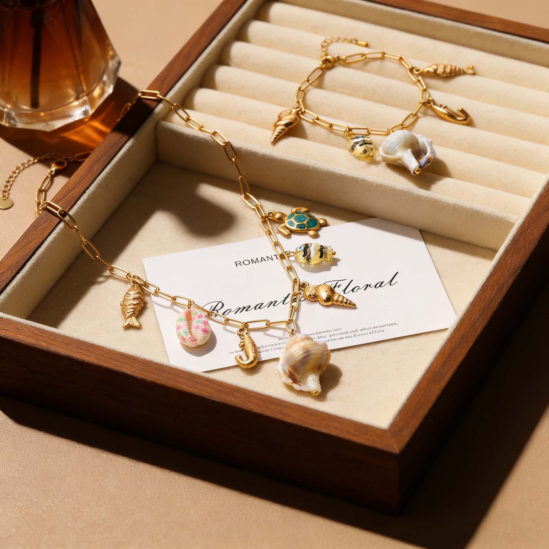 Shell Boho Jewelry Set